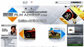 What Film-adhesif.com website looked like in 2016 (7 years ago)