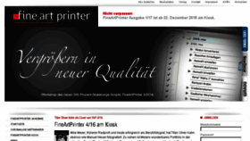 What Fineartprinter.de website looked like in 2016 (7 years ago)