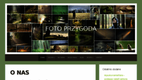What Foto-przygoda.pl website looked like in 2016 (7 years ago)