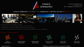 What France-seminaires.com website looked like in 2016 (7 years ago)