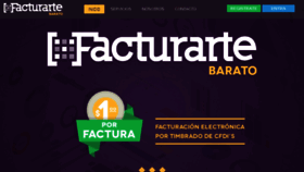 What Facturartebarato.com website looked like in 2016 (7 years ago)