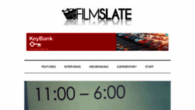 What Filmslatemagazine.com website looked like in 2016 (7 years ago)