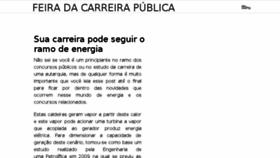 What Feiradacarreirapublica.com.br website looked like in 2016 (7 years ago)