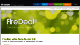 What Firedeal.com website looked like in 2016 (7 years ago)