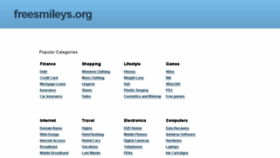 What Freesmileys.org website looked like in 2016 (9 years ago)