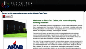 What Flocktex.com website looked like in 2016 (7 years ago)