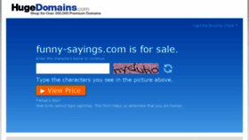 What Funny-sayings.com website looked like in 2016 (7 years ago)