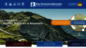 What Ferienstrassen.info website looked like in 2016 (7 years ago)