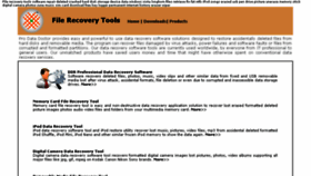 What Filesrecovery.in website looked like in 2016 (7 years ago)