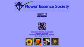 What Flowersociety.org website looked like in 2016 (7 years ago)