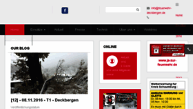 What Feuerwehr-deckbergen.de website looked like in 2016 (7 years ago)