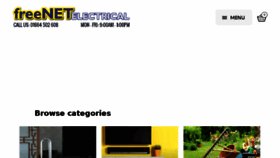 What Freenetelectrical.co.uk website looked like in 2016 (7 years ago)