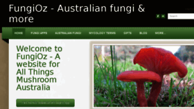 What Fungioz.com website looked like in 2016 (7 years ago)