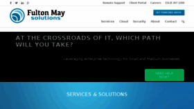 What Fultonmay.com website looked like in 2016 (7 years ago)