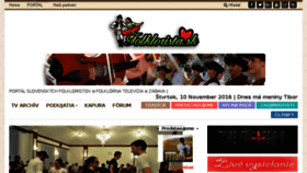 What Folklorista.sk website looked like in 2016 (7 years ago)