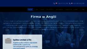 What Firmawanglii.pl website looked like in 2016 (7 years ago)