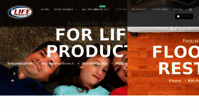 What Forlifeproducts.com website looked like in 2016 (7 years ago)