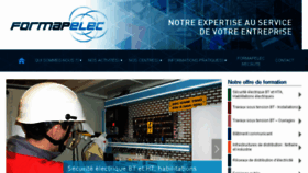 What Formapelec.fr website looked like in 2016 (7 years ago)