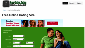 What Free-online.dating website looked like in 2016 (7 years ago)