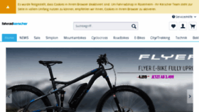 What Fahrradshop-rosenheim.de website looked like in 2016 (7 years ago)