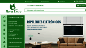 What Floreseletro.com.br website looked like in 2016 (7 years ago)