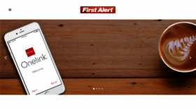 What Firstalert.ca website looked like in 2016 (7 years ago)