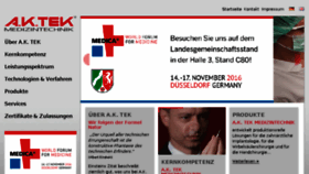 What Feinmechanik-aktek.de website looked like in 2016 (7 years ago)