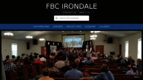 What Fbcirondale.com website looked like in 2016 (7 years ago)