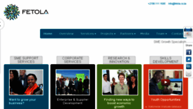 What Fetola.co.za website looked like in 2016 (7 years ago)