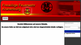 What Ffkranenburg.de website looked like in 2016 (7 years ago)