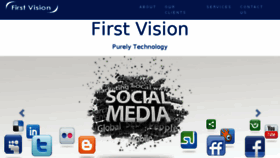 What Firstvisiontech.in website looked like in 2016 (7 years ago)
