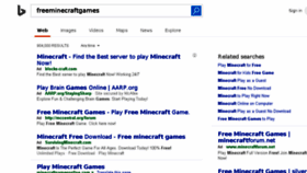 What Freeminecraftgames.com website looked like in 2016 (7 years ago)
