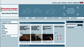 What Fht-esslingen.de website looked like in 2016 (7 years ago)