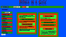 What Frenchinaclick.com website looked like in 2016 (7 years ago)