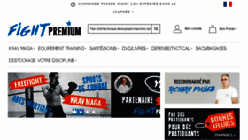 What Fightpremium.com website looked like in 2016 (7 years ago)
