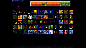 What Flashpacman.info website looked like in 2016 (7 years ago)