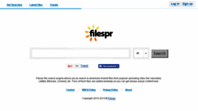 What Filesp.co website looked like in 2016 (7 years ago)