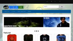 What Forevergeek.info website looked like in 2016 (7 years ago)