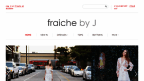 What Fraichebyj.com website looked like in 2016 (7 years ago)
