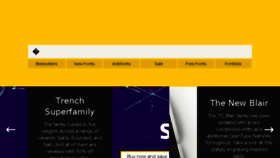 What Fontshop.de website looked like in 2016 (7 years ago)