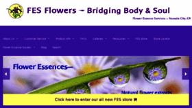 What Fesflowers.com website looked like in 2016 (7 years ago)