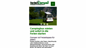 What Feriencamper.ch website looked like in 2016 (7 years ago)