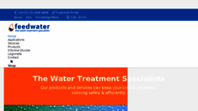 What Feedwater.co.uk website looked like in 2016 (7 years ago)