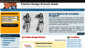 What Fashiondesignschoolguys.com website looked like in 2016 (7 years ago)