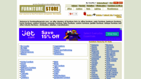 What Furniturestorelinks.com website looked like in 2016 (7 years ago)