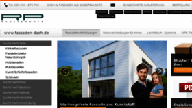What Fassaden-dach.de website looked like in 2016 (7 years ago)
