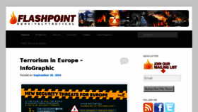 What Flashpointsurvival.com website looked like in 2016 (7 years ago)