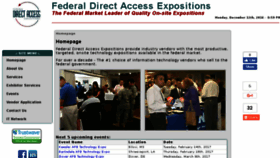 What Fdaexpo.com website looked like in 2016 (7 years ago)