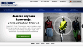 What Fact-finder.pl website looked like in 2016 (7 years ago)