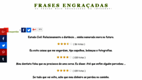 What Frasesengracadas.net website looked like in 2016 (7 years ago)